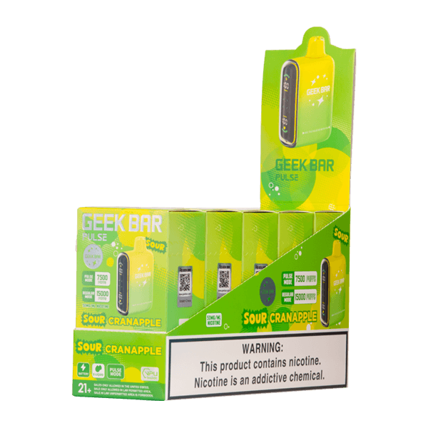 Sour Cranapple Geek Bar Pulse product image