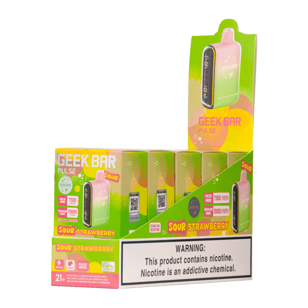 Sour Strawberry Geek Bar Pulse product image