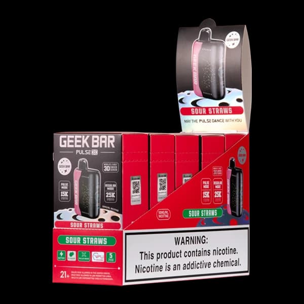 Sour Straws Geek Bar Pulse X 25K product image