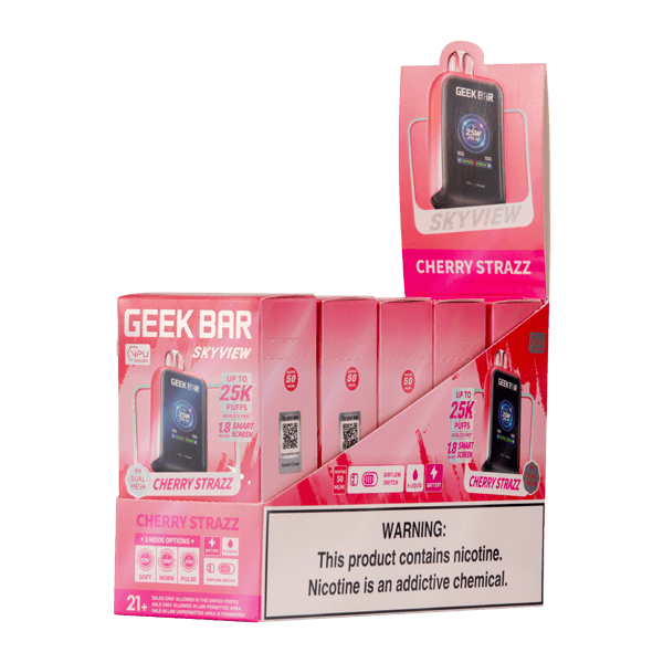 Cherry Lemon Mint Geek Bar SkyView 25K product image