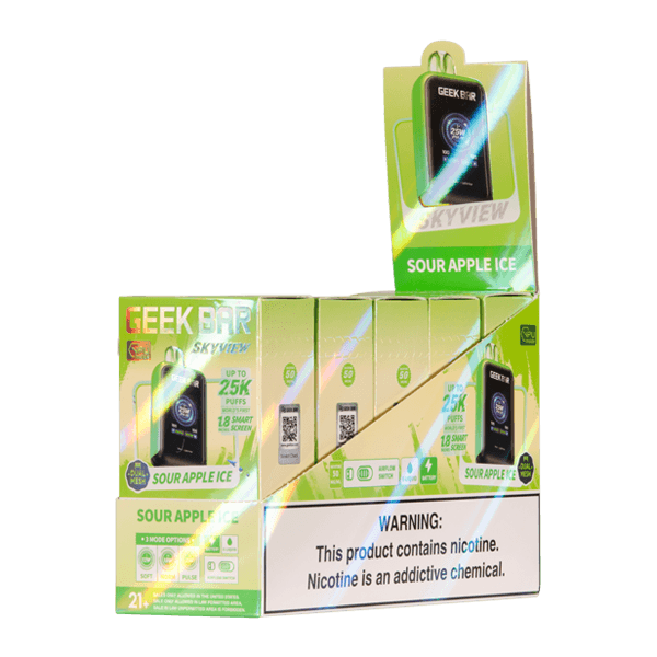 Sour Apple Ice Geek Bar SkyView 25K product image
